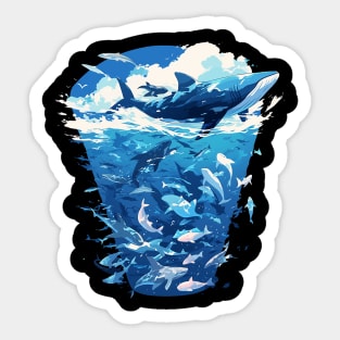 sea animals Sticker